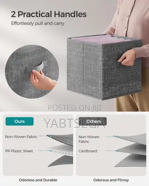 Foldable Fabric Storage Cubes