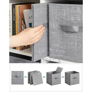 Foldable Fabric Storage Cubes