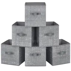 Foldable Fabric Storage Cubes
