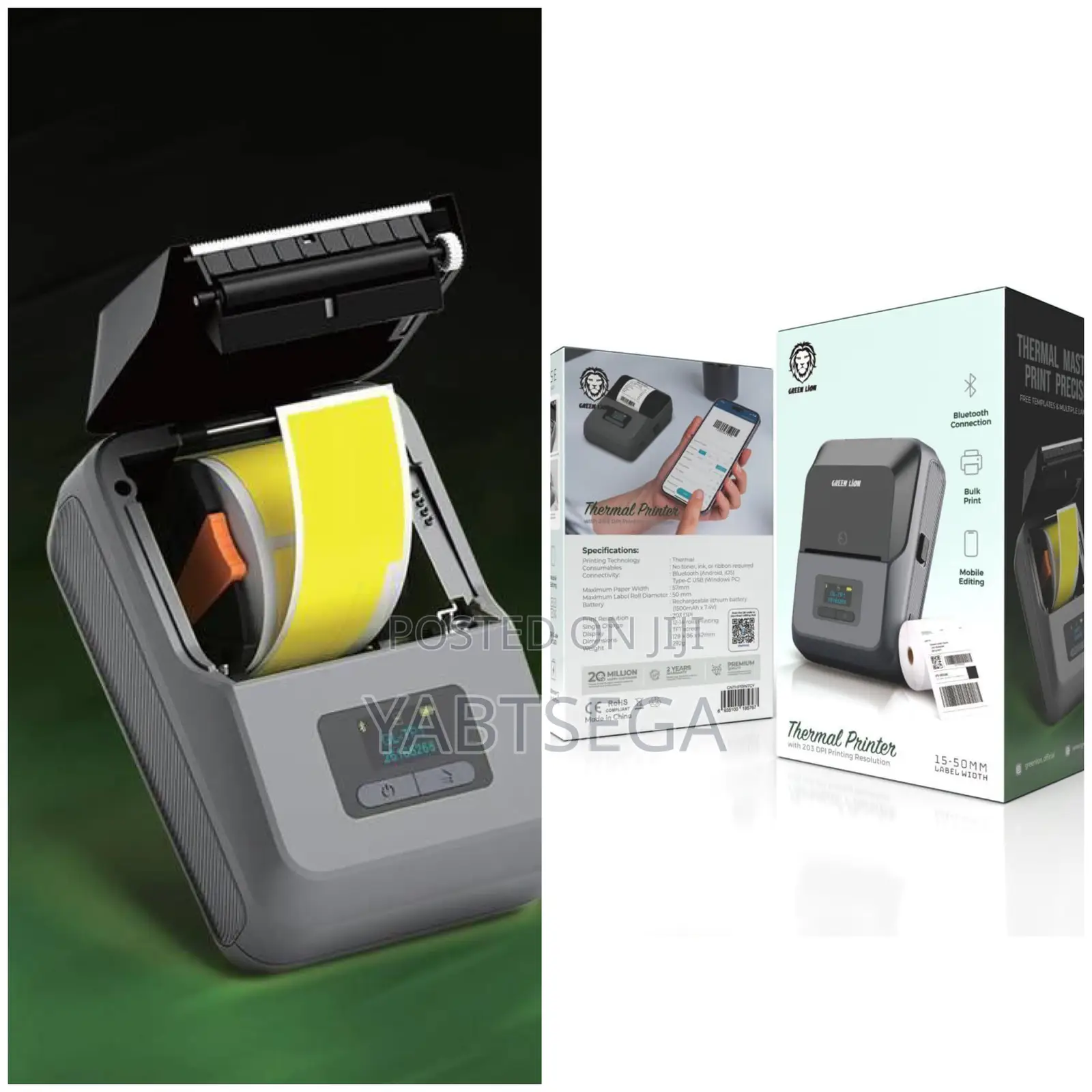 Green Lion Portable Thermal Printer
