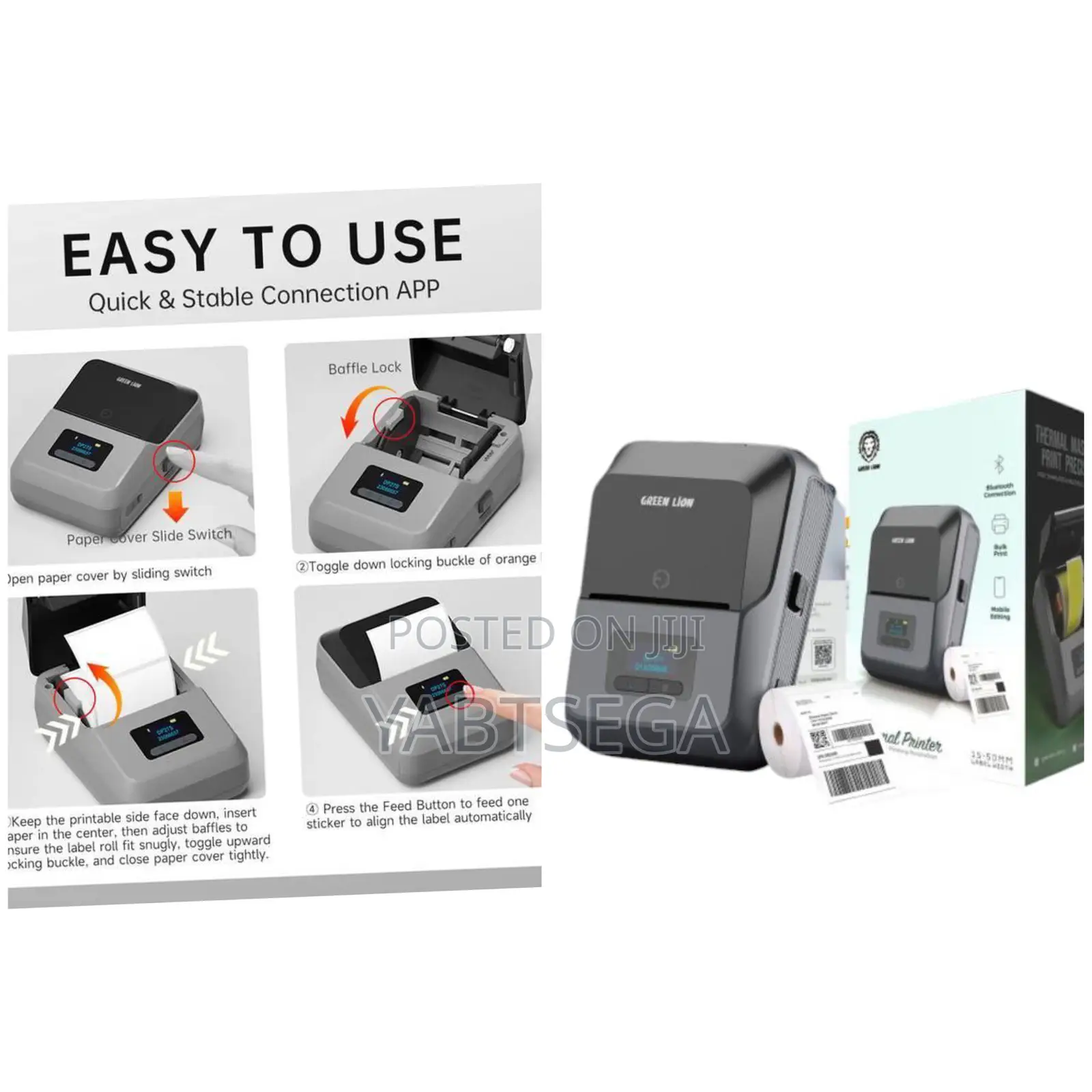 Green Lion Portable Thermal Printer