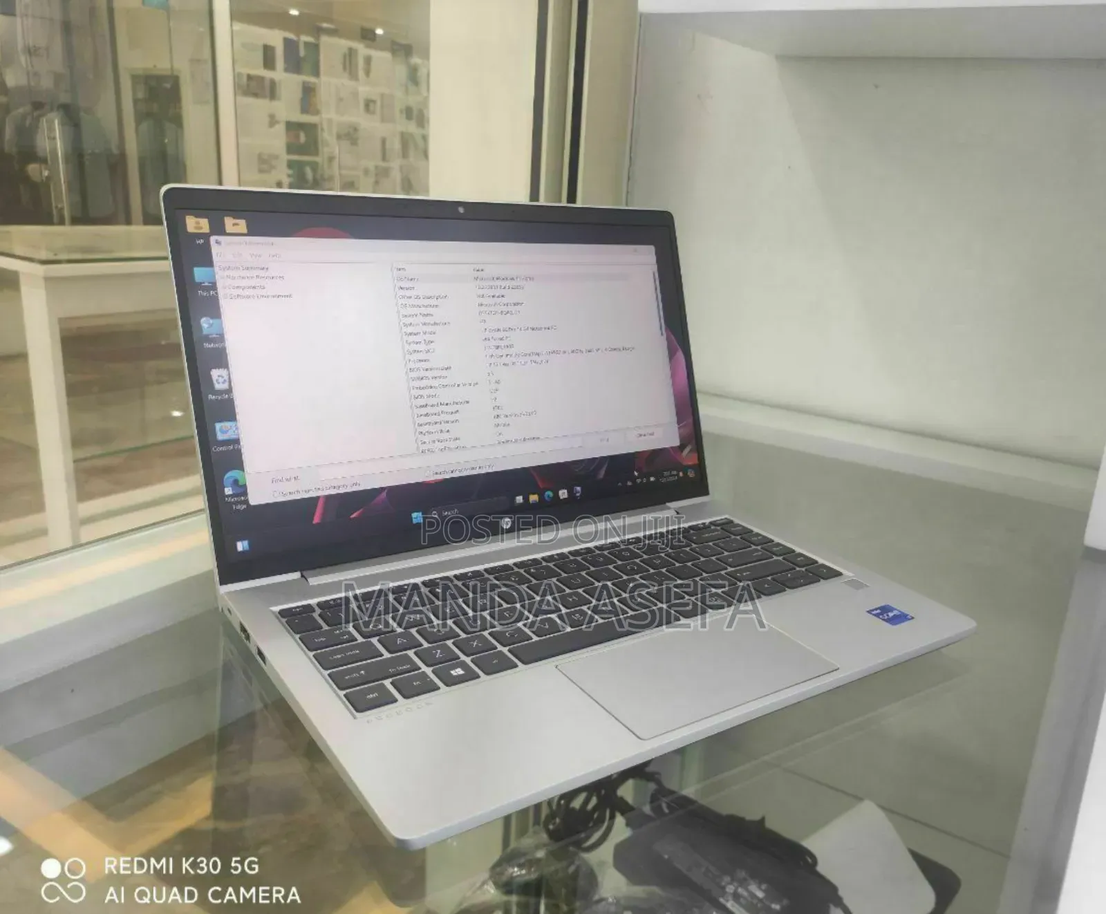 New Laptop HP ProBook 430 G8 16GB Intel Core I7 SSD 512GB