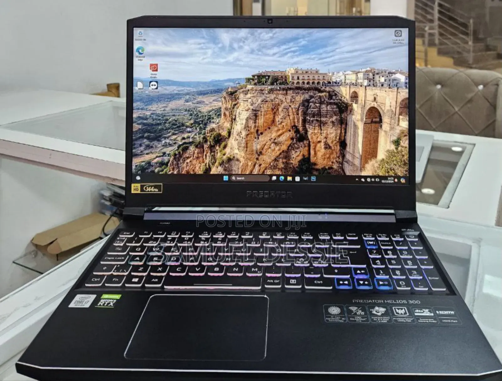 New Laptop Acer Predator Helios 300 16GB Intel Core I7 SSD 512GB