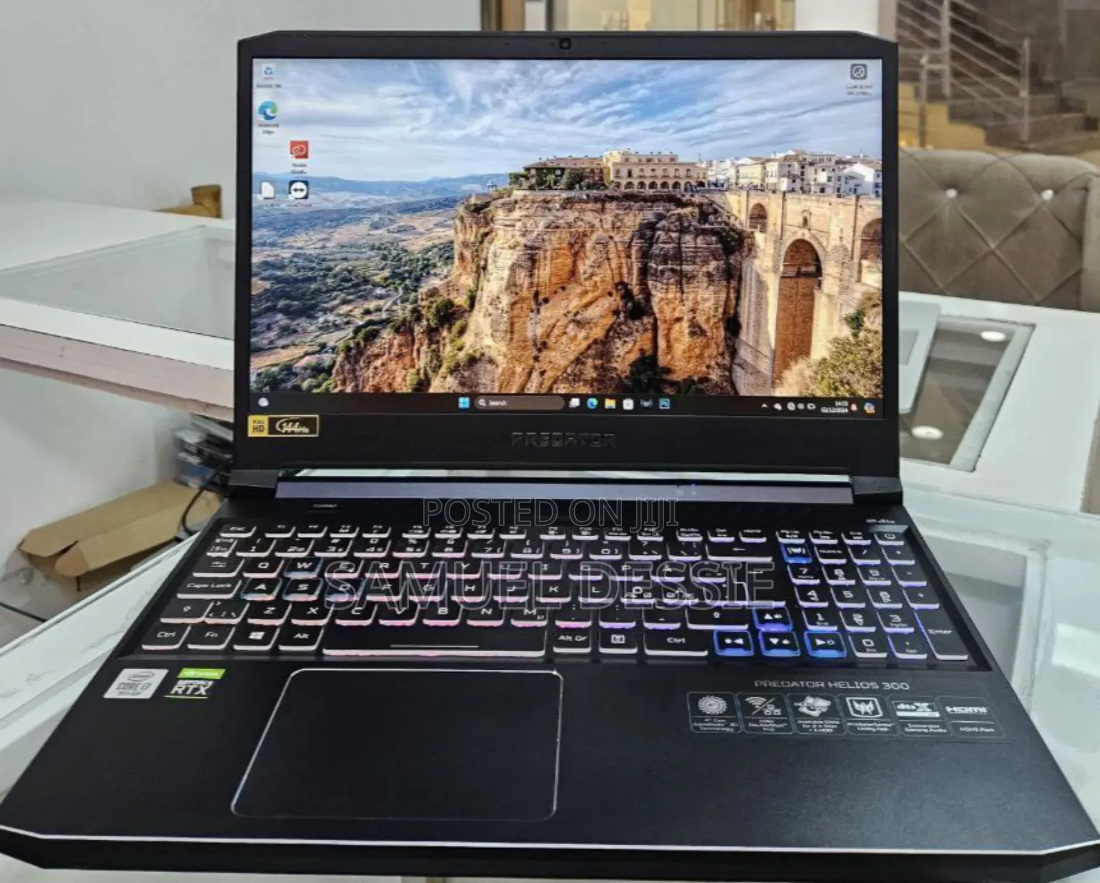 New Laptop Acer Predator Helios 300 16GB Intel Core I7 SSD 512GB