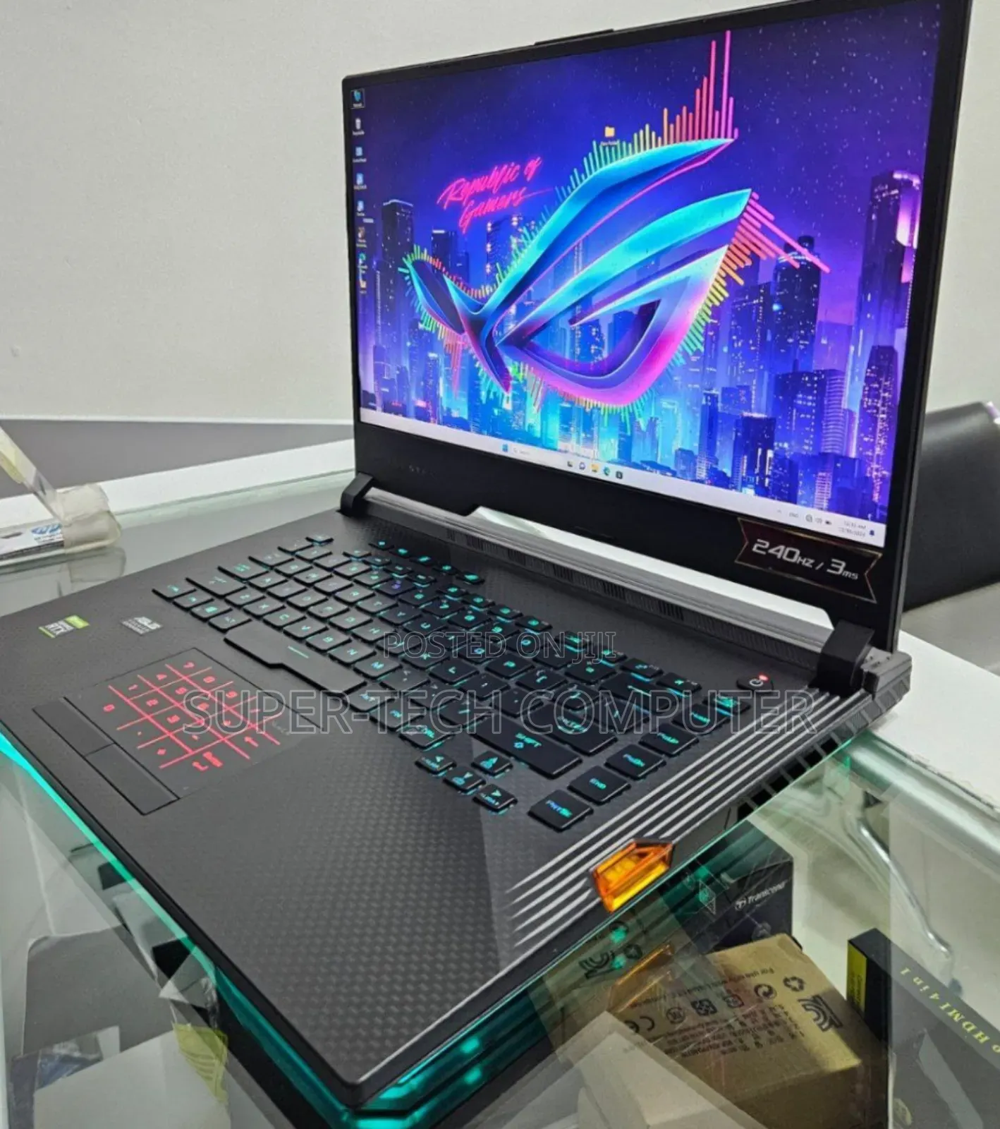New Laptop Asus ROG Strix SCAR 15 16GB Intel Core I7 SSD 1T