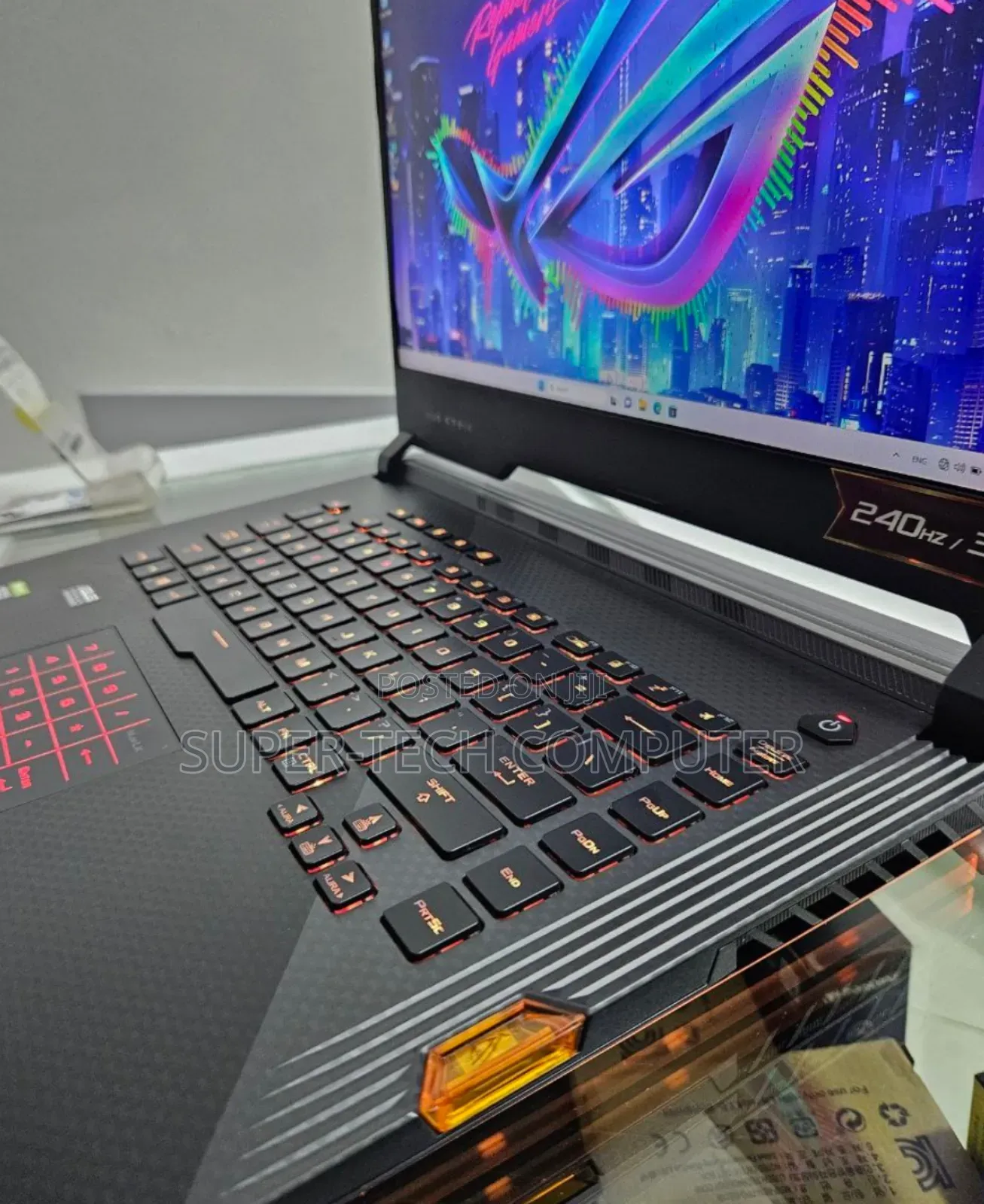 New Laptop Asus ROG Strix SCAR 15 16GB Intel Core I7 SSD 1T