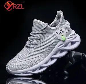 Yrzl Black Jogging Shoes for Men [Preorder]