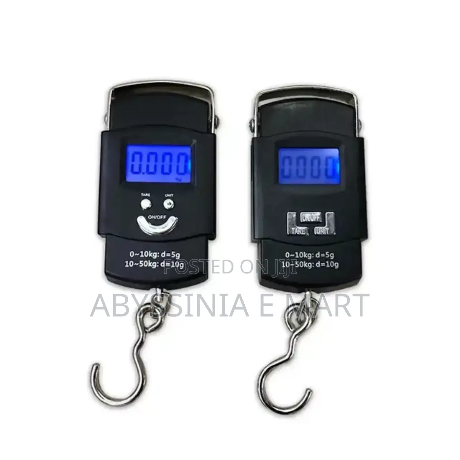 Portable Digital Luggage Scale 50ኪሎ የሚመዝን