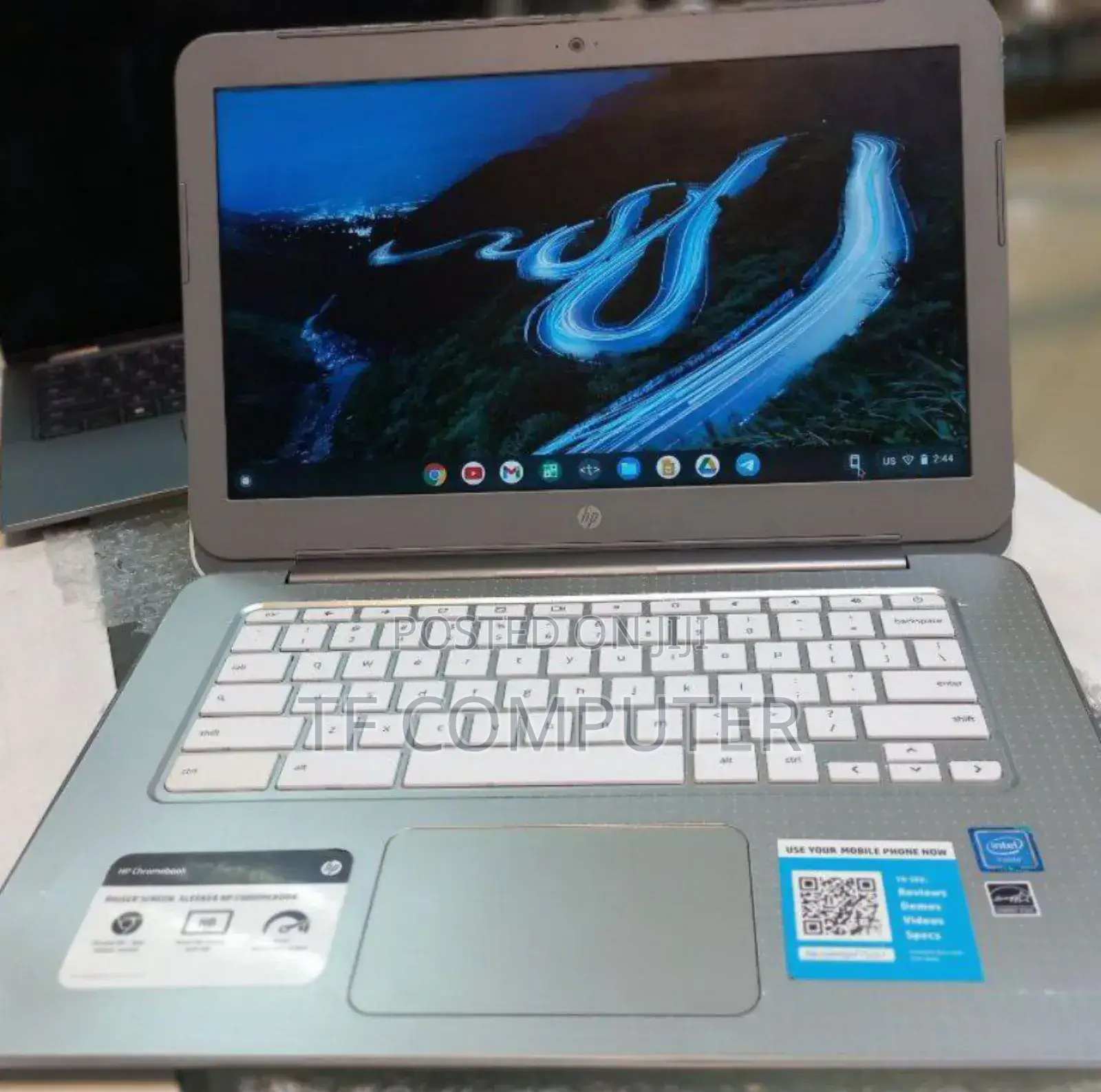 New Laptop HP Chromebook 2GB Intel Celeron SSD 16 GB