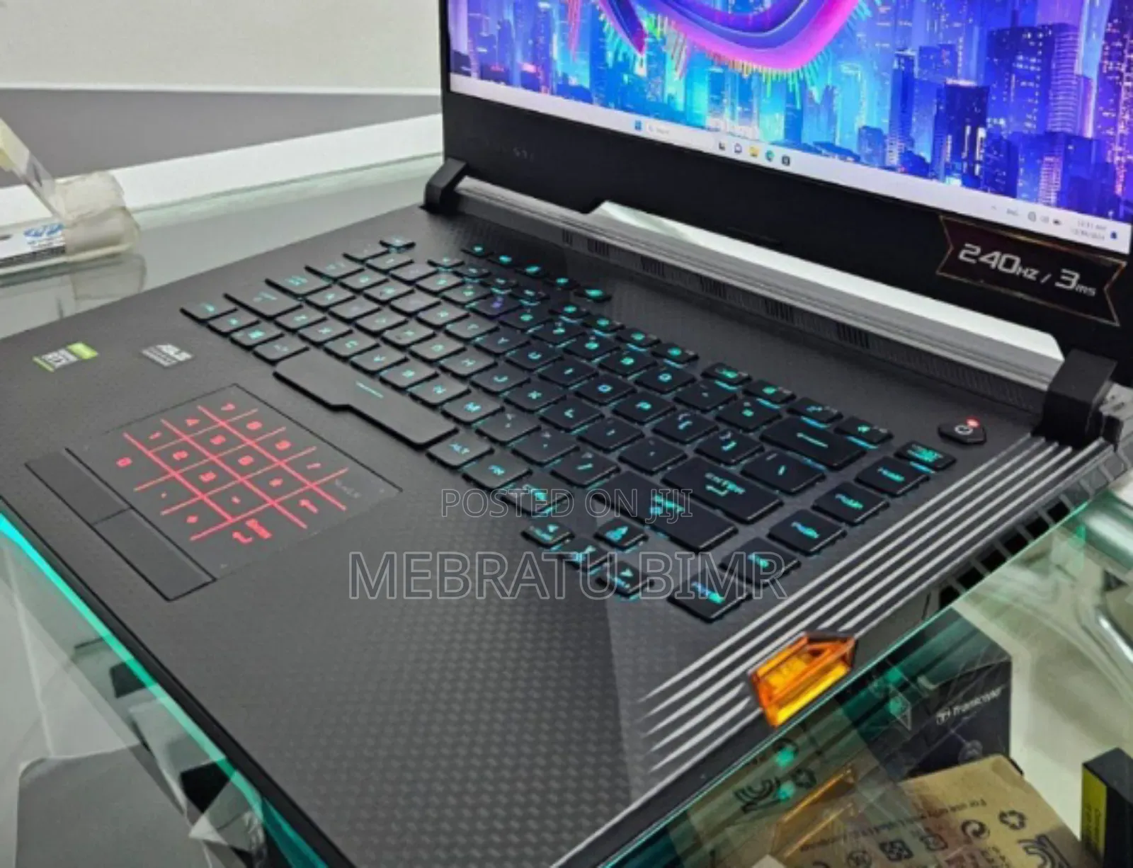 New Laptop Asus ROG Strix SCAR 15 16GB Intel Core I7 SSD 1T