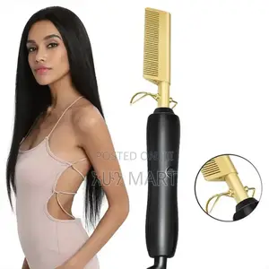 Photo - Electric Hair Styling Hot Comb