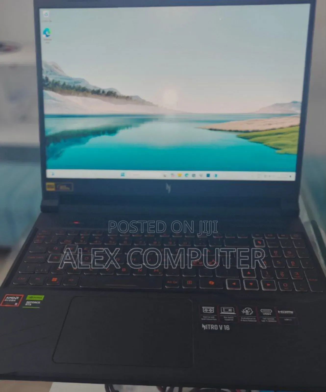 New Laptop Acer Nitro 5 16GB AMD Ryzen 5 SSD 1T