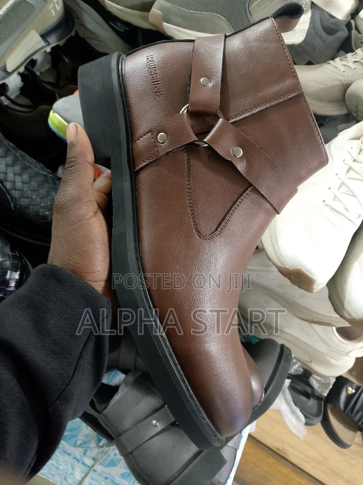 RUSHIN High Quality Lather Shoes for You