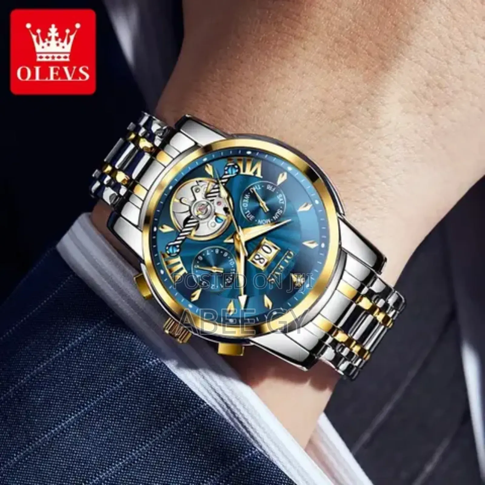 Olevs Luxury Men's Quartz Watch