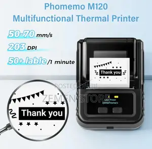 M120 Handheld Label አነስተኛ ፕሪንተር
