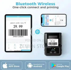 M120 Handheld Label አነስተኛ ፕሪንተር