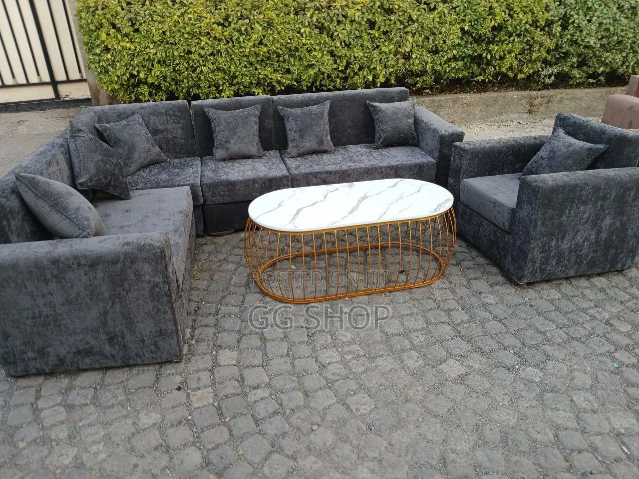 L Shape ዘመናዊ ሶፋ