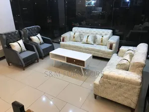 Marvellous 3+2+1+1 Sofa Set With Table.
