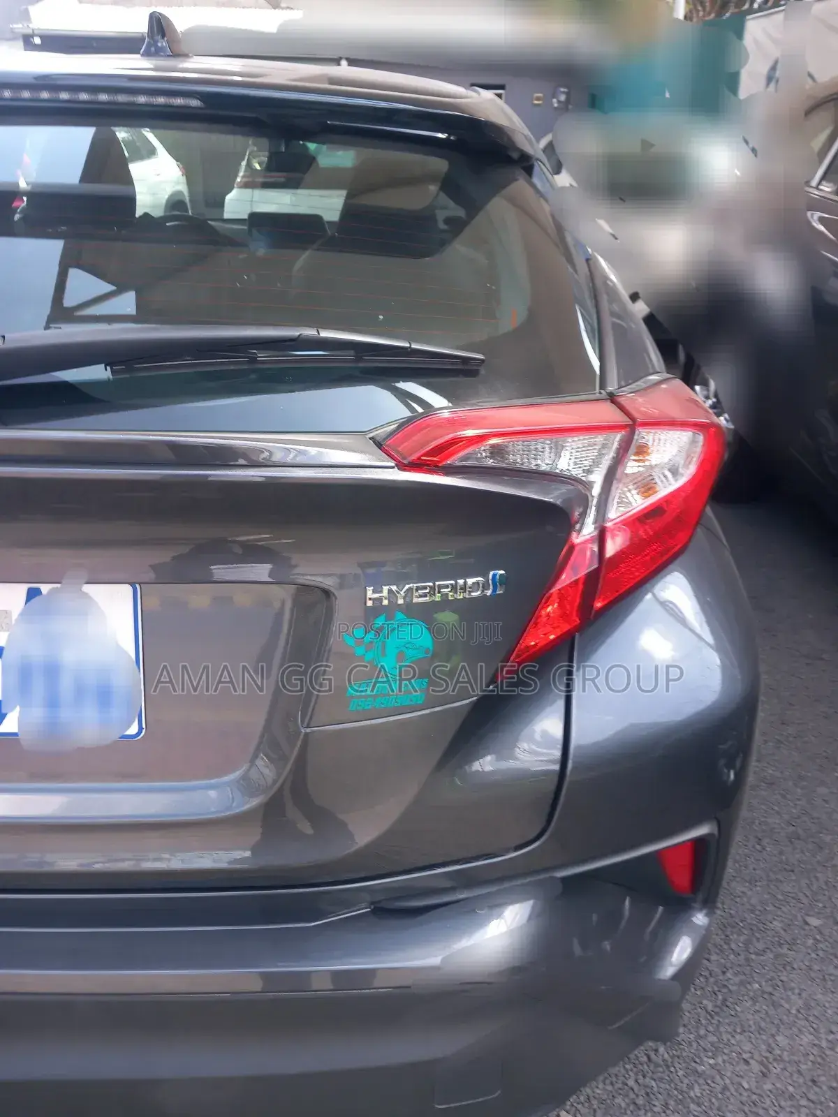 New Toyota C-HR 2024 Matt Black