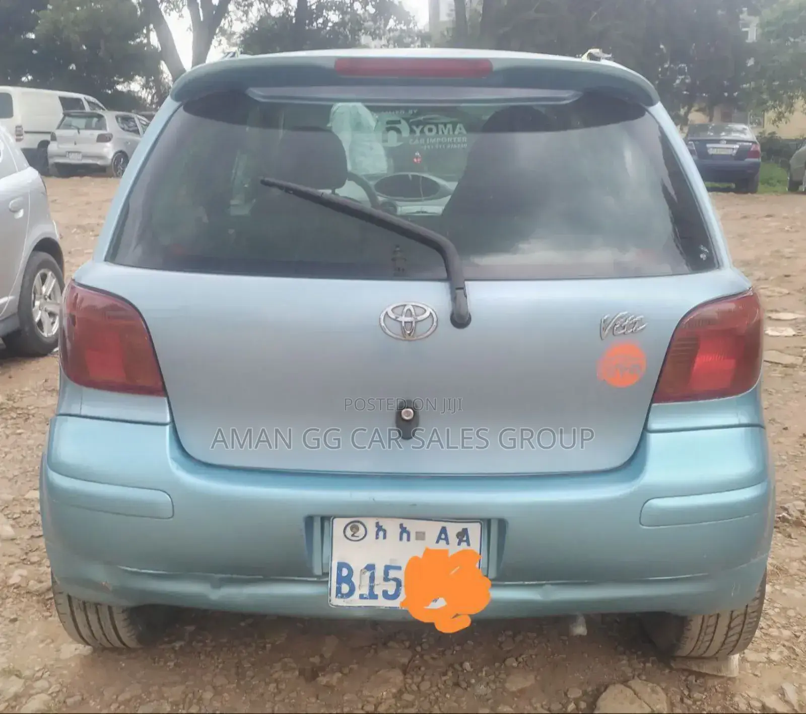 Toyota Vitz 2002 Blue