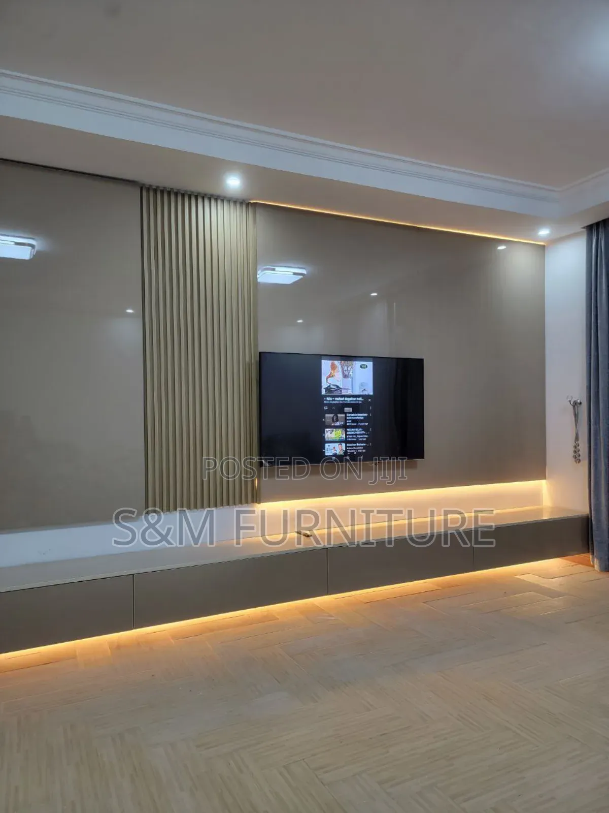 Radiant TV Stand Valued Per Square Meter.