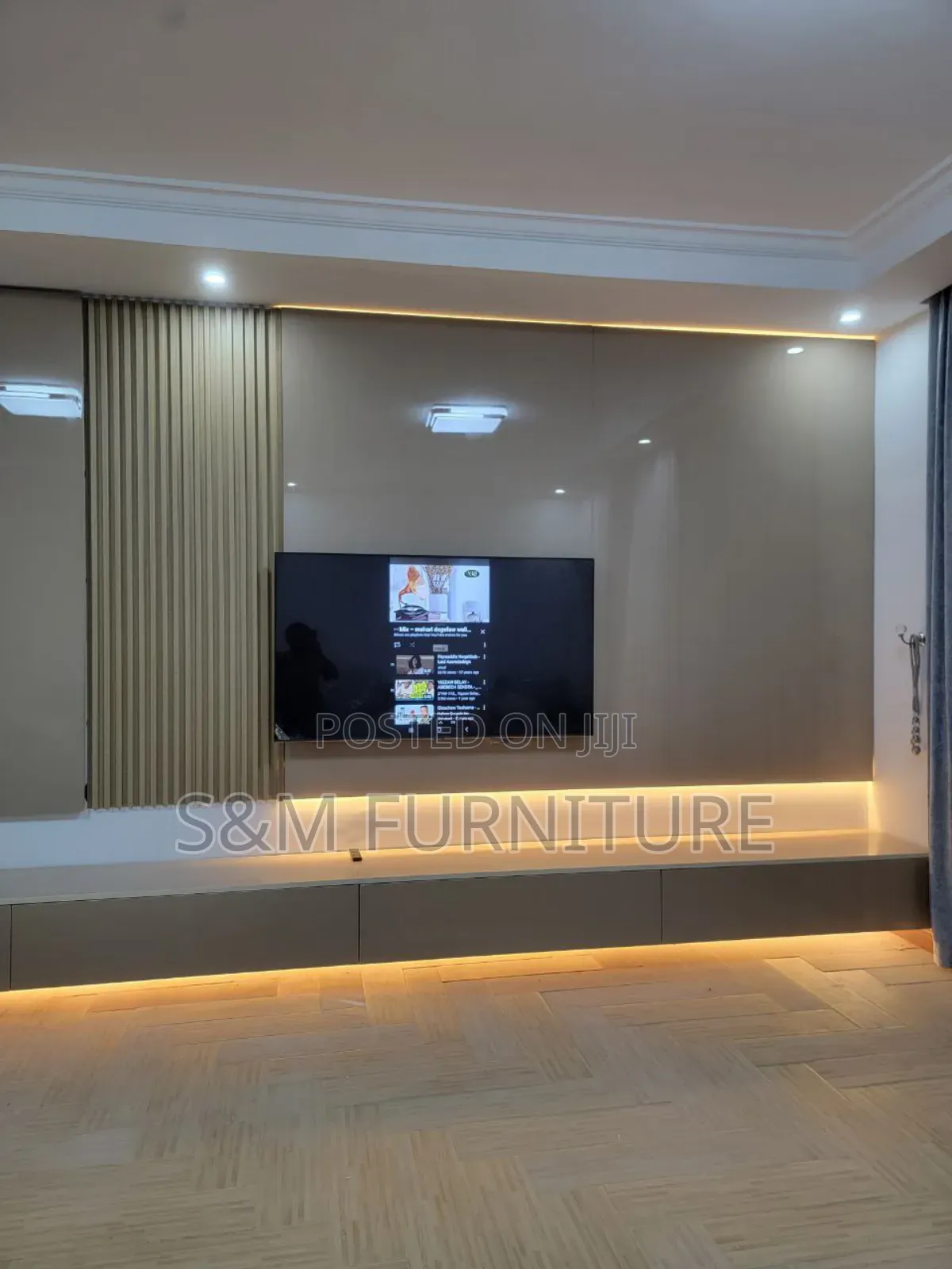 Radiant TV Stand Valued Per Square Meter.