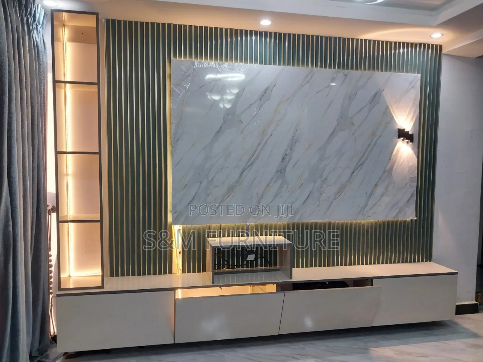 Glowing Tv Stand Priced Per Square Meter