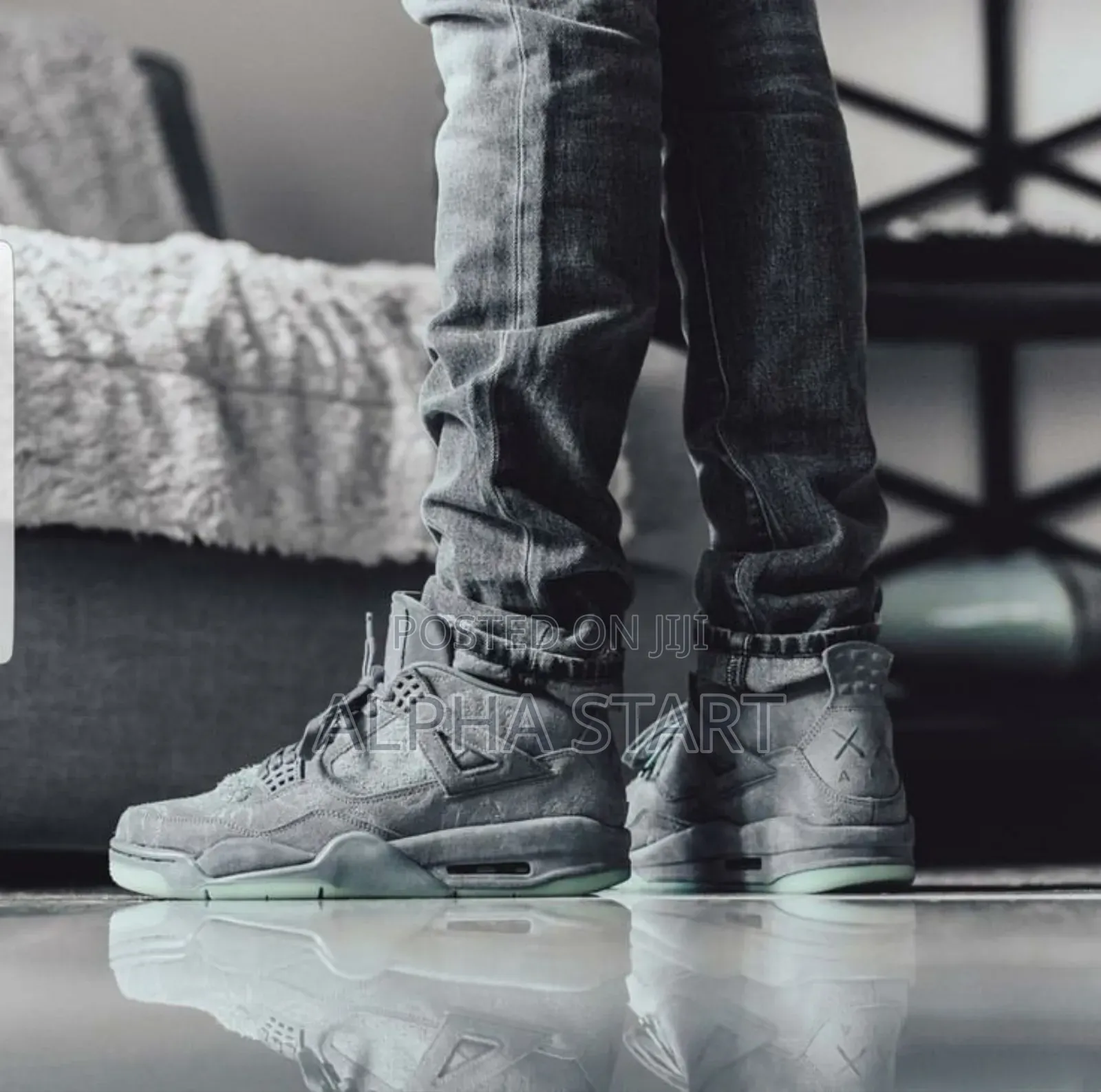 The Kaws X Air Jordan 4s Even Better Up Close