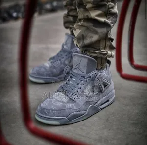 The Kaws X Air Jordan 4s Even Better Up Close