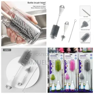 Photo - 3in1 Silicone Bottle Cleaning Brush
 ሲልክን ጡጦ ብሩሽ