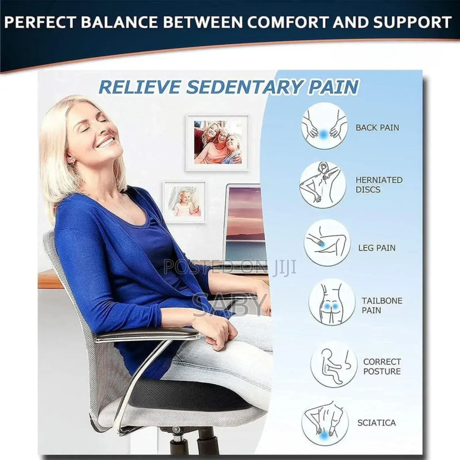 Green Lion Orthopedic Seat Cushion