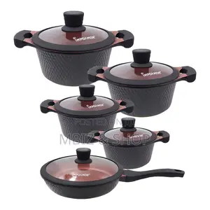 Photo - Momcoc 10-Piece Set Cookware Set