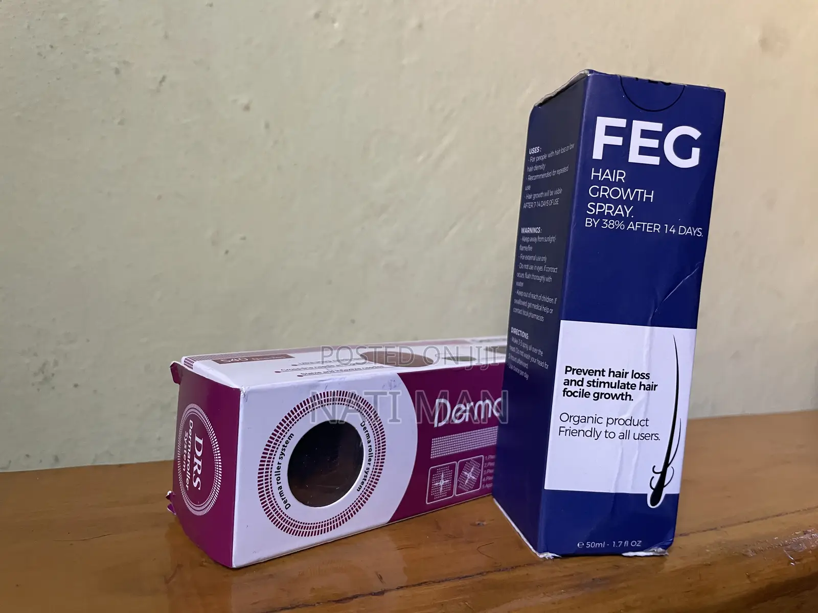 FEG Hair Growth With Derma