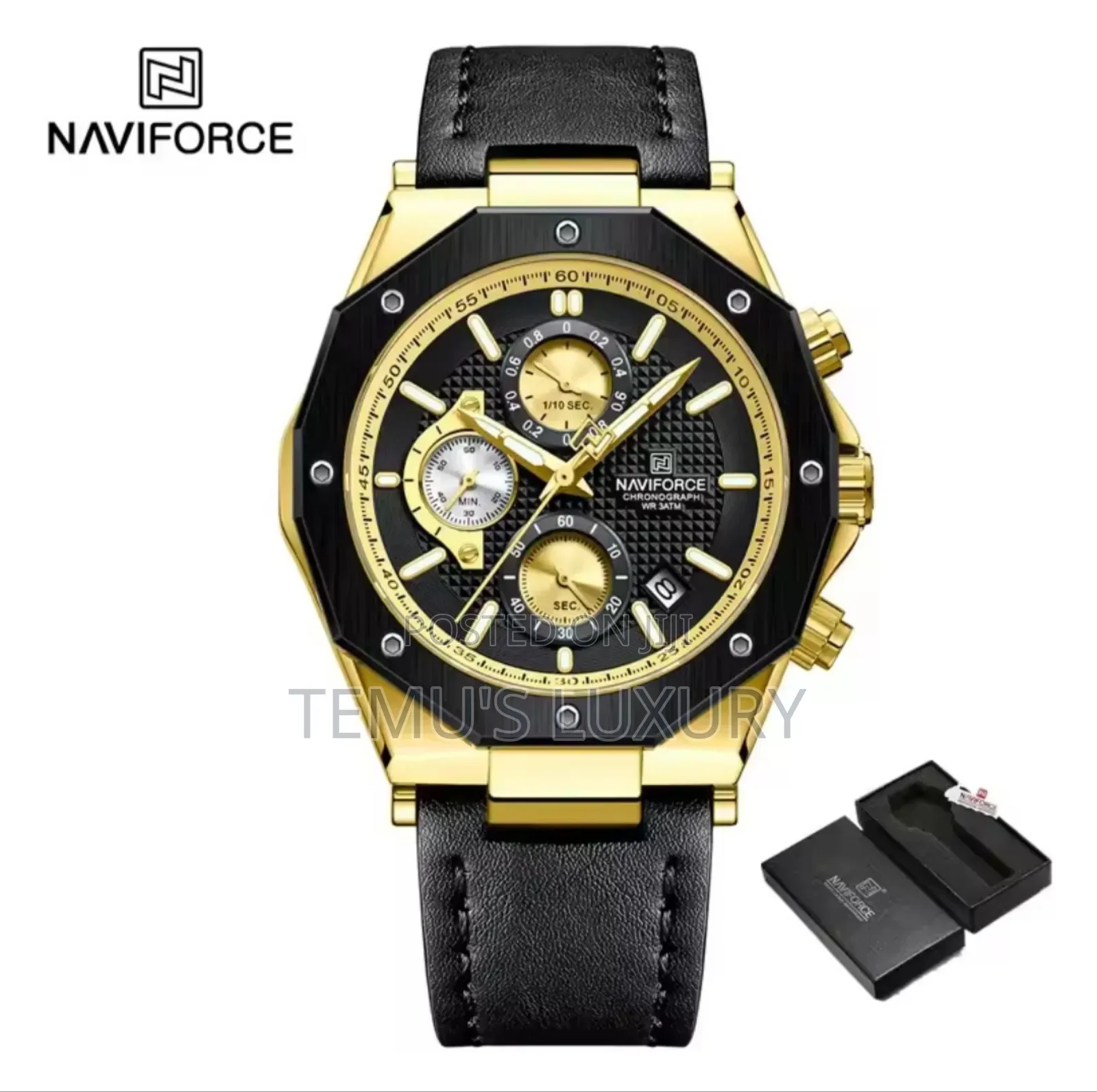 NAVIFORCE Quartz Movement Men Watch Classi Luxury Male Watch