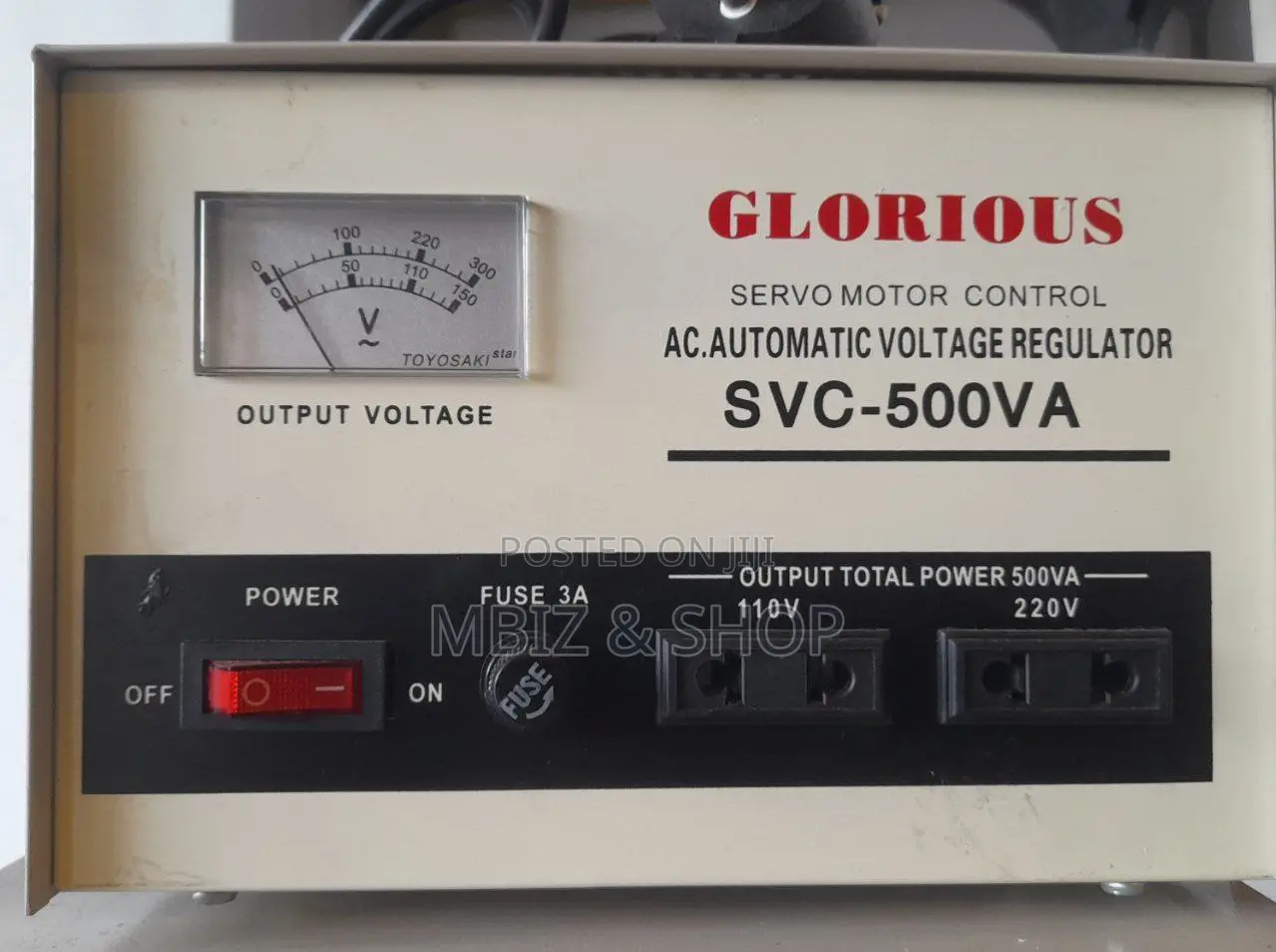 Glorious Stabilizer 500 Va