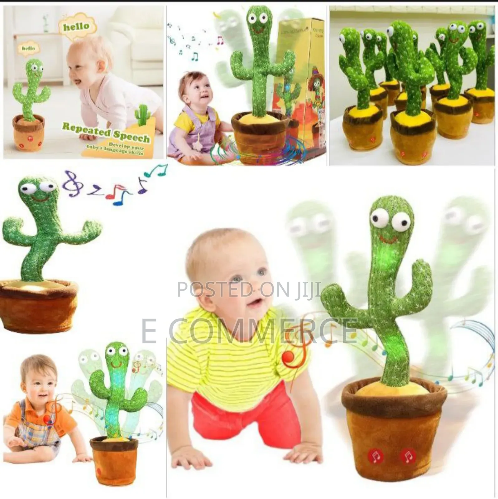 Dancing Cactus Toy