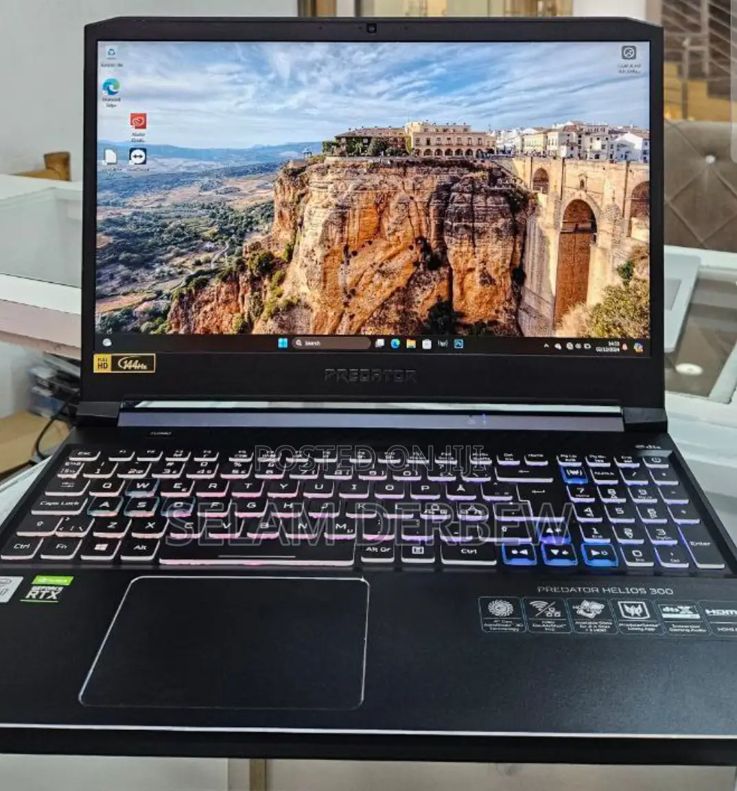 New Laptop Acer Predator Helios 300 16GB Intel Core I7 SSD 512GB