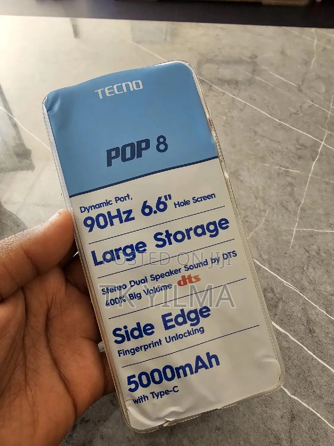 New Tecno Pop 8 64 GB Black