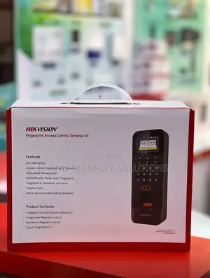Security Access Control Fingerprint Terminal Kit Hikvision