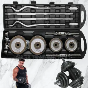 Dumbbell and Barbell 55kg