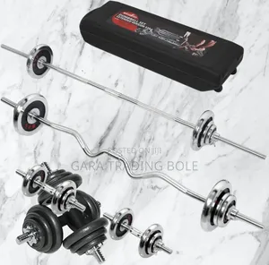 Dumbbell and Barbell 55kg