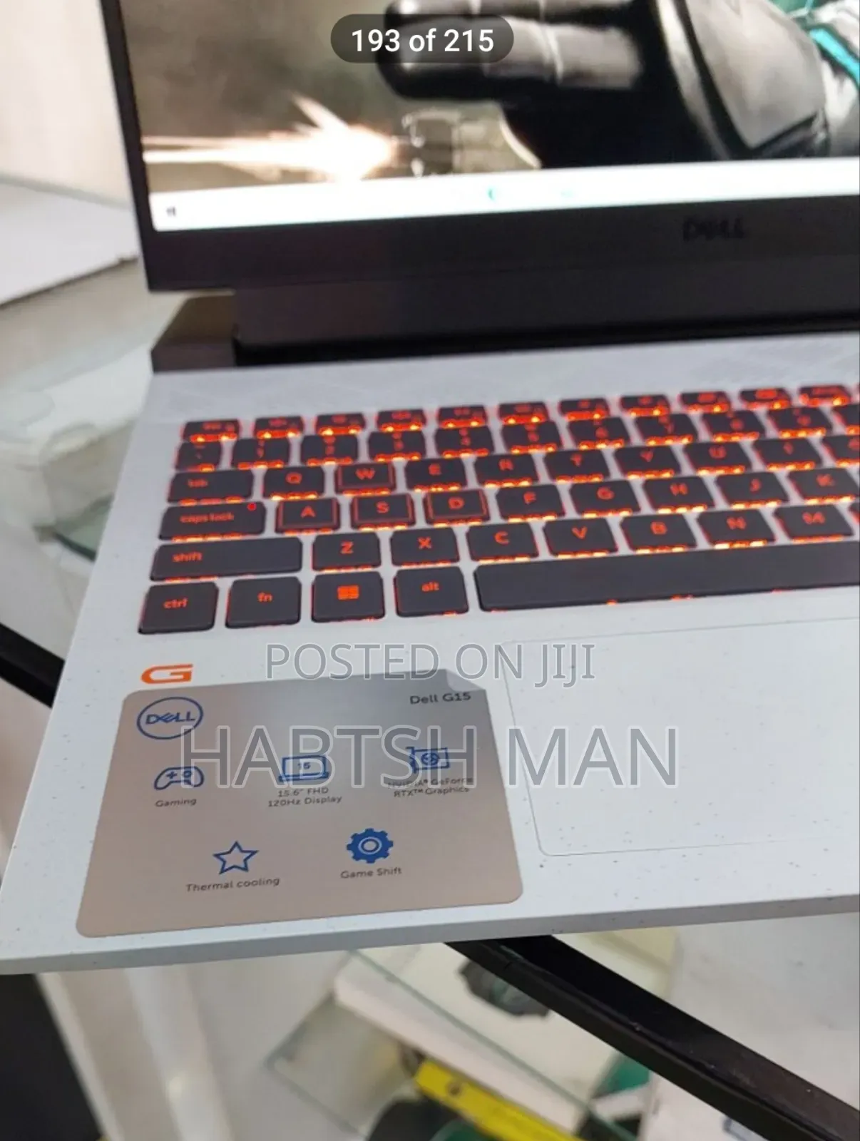 New Laptop Dell G15 5511 16GB AMD Ryzen 7 SSD 512GB