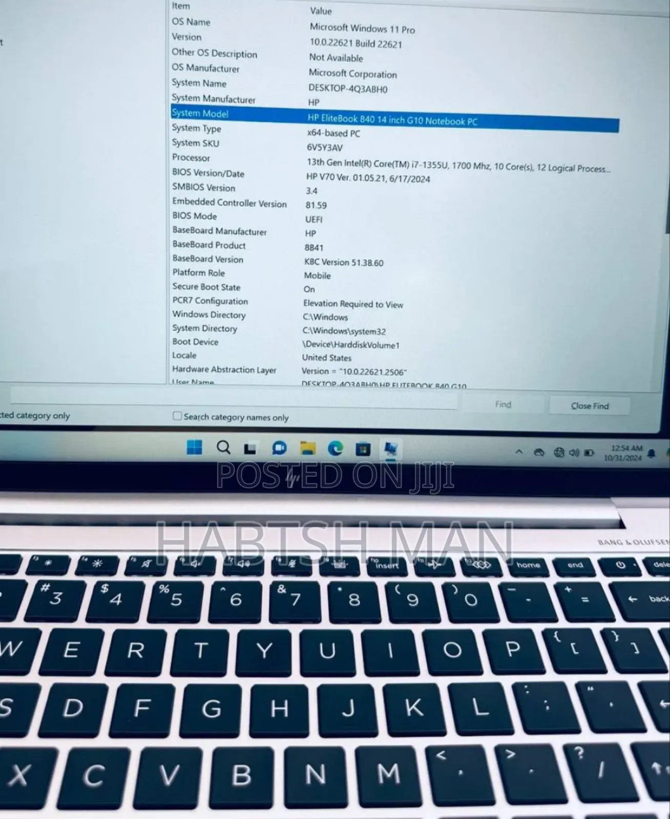 New Laptop HP EliteBook 840 G9 16GB Intel Core I7 SSD 512GB