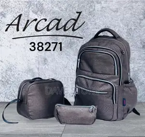 Photo - 3pcs Arcad Backpack
 High-Quality 
 