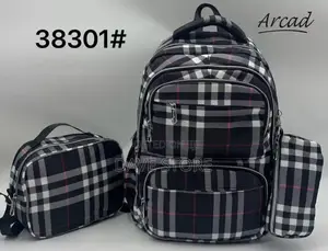 3pcs Arcad Backpack
 High-Quality 
 
