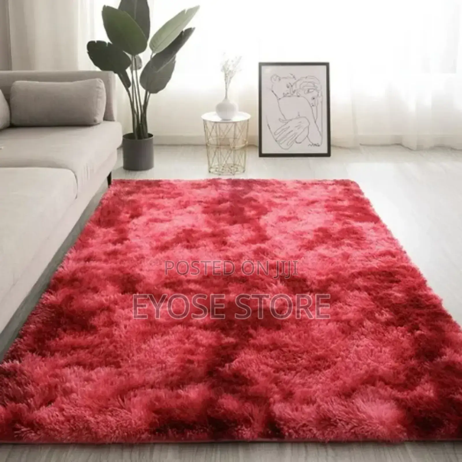 ለስላሳ እና ምቹ የፈር ምንጣፍ