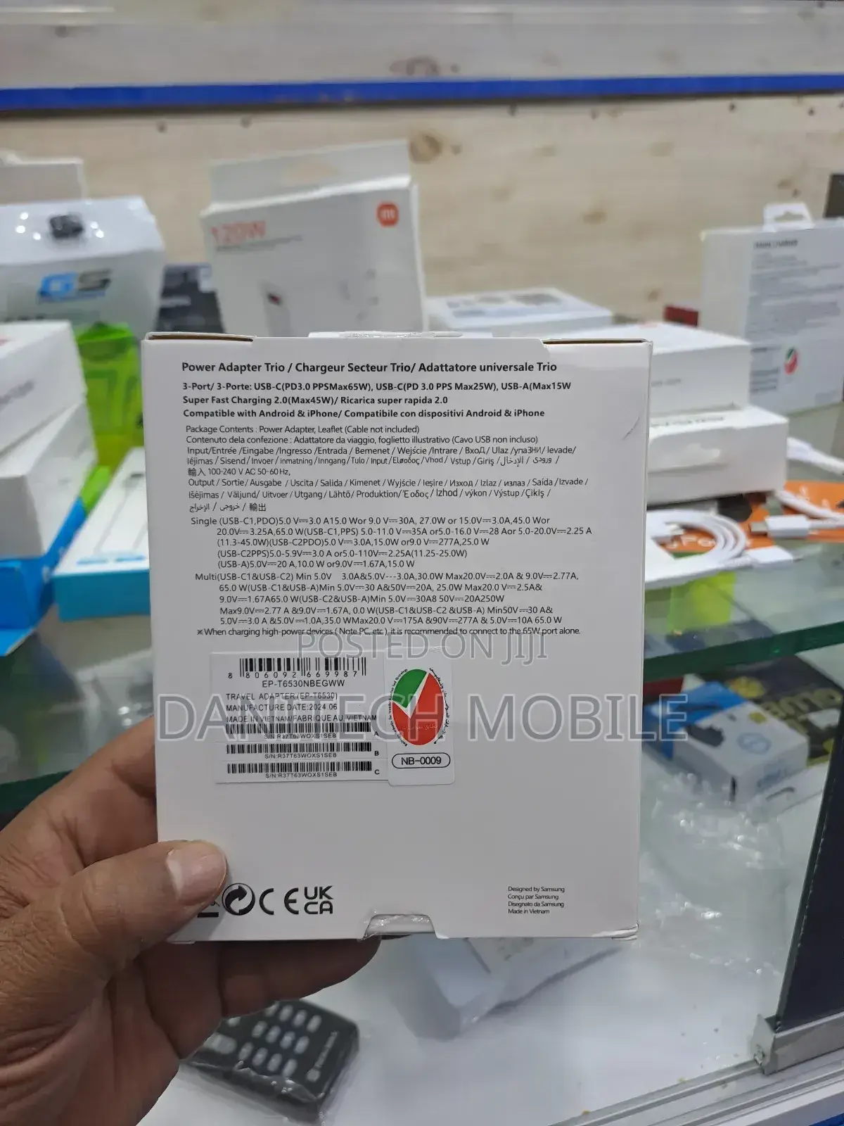 The Samsung Trio 65w Pd Power Adapter