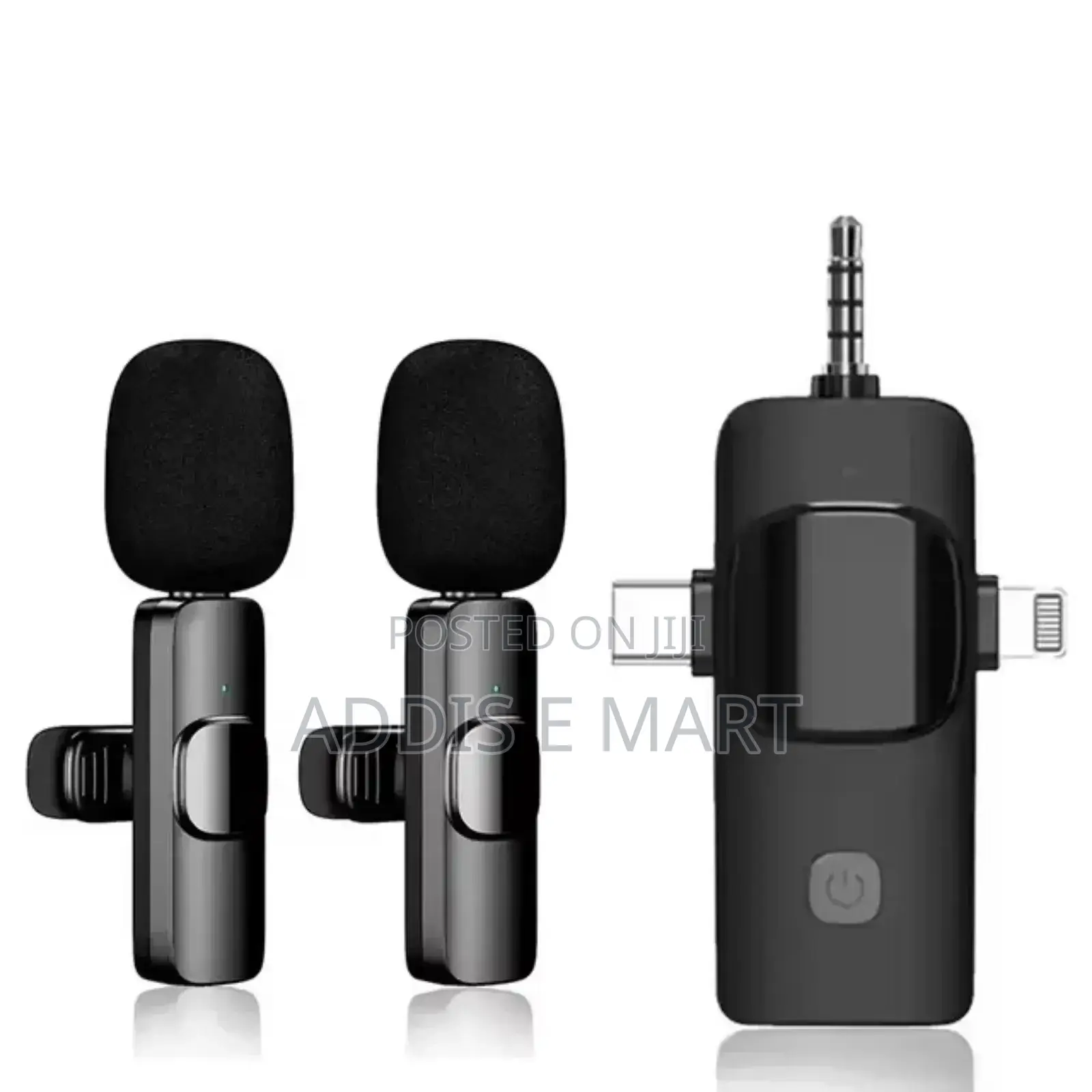 3in1 Wireless Dual Microphone