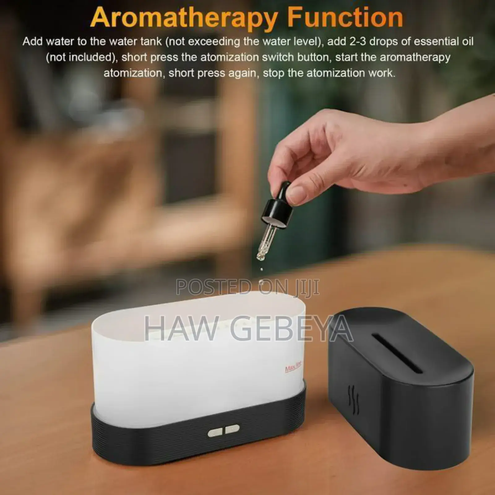 Flame Aroma Diffuser Humidifier High Quality