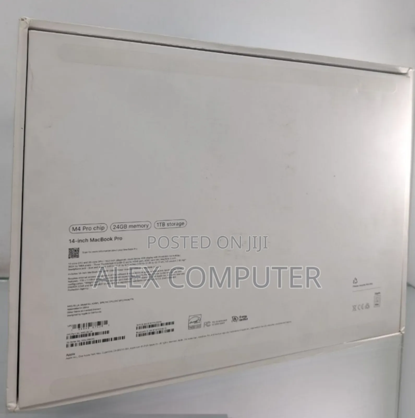 New Laptop Apple MacBook Pro 2024 M4 Pro 14-Inch 24GB SSD 1T